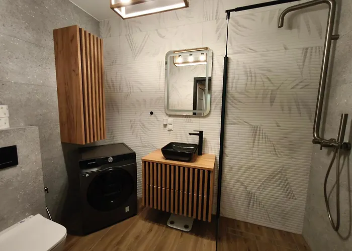 W Centrum Luksusowy Apartament, Duzy Parking, Zameldowanie 24h, Fv, Ekspres, Xbox, Klimatyzacja, Dwie Sypialnie, Kuchnia I Salon, Samo Centrum Miasta, Lägenhet *